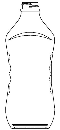 16OZ WHITE ALCOHOL OVAL HDPE WITH 28-400 NECK FINISH