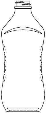 16OZ WHITE ALCOHOL OVAL HDPE WITH 28-400 NECK FINISH