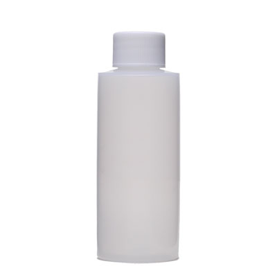 2OZ NATURAL CYLINDER ROUND LDPE PLASTIC BOTTLE -  20-410-detail image