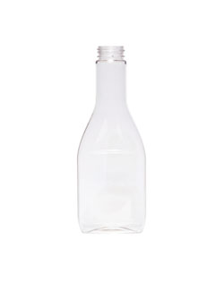 12OZ CLEAR MARINADE OBLONG PET - 33-490