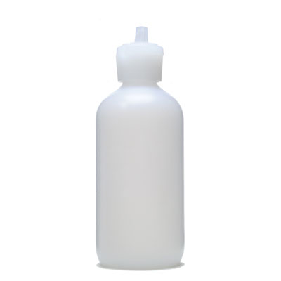 4OZ NATURAL HDPE BOSTON ROUND - 20-410-detail image