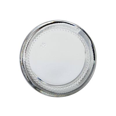 2OZ FLINT GLASS CREAM JAR ROUND  - 53-400 NECK-detail image