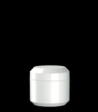 75ML DOUBLE WALL BEVELLED BASE ROUND PS