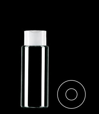 250ML SHORT TUBULAR ROUND PETG WITH 24MM NECK