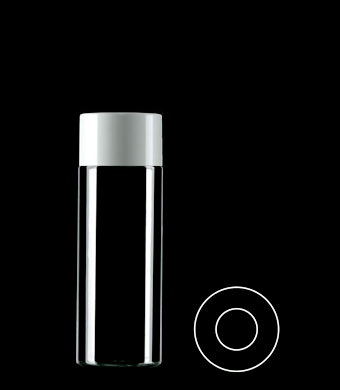 200ML SHORT TUBULAR ROUND WITH 24-415 NECK FINISH