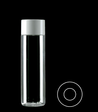 250ML TUBULAR ROUND PET WITH 24-415 NECK FINISH