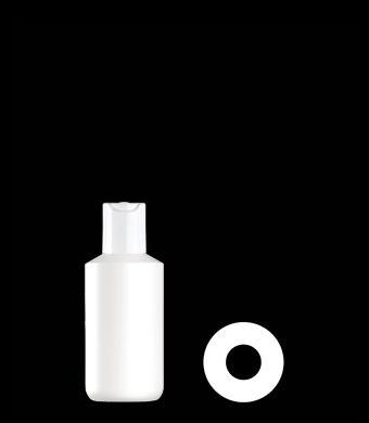 150ML SHORT TUBULAR ROUND HDPE WITH 24-410 NECK FINISH