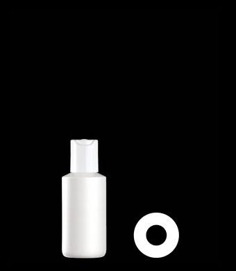 100ML SHORT TUBULAR ROUND HDPE WITH 24-410 NECK FINISH