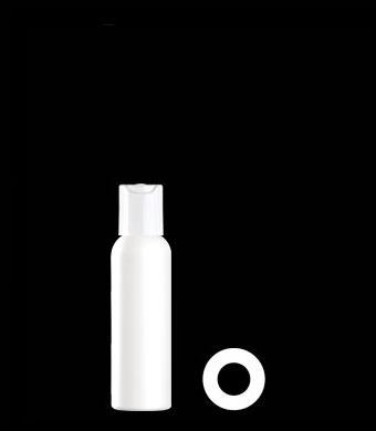 100ML SLIM TALL BOSTON ROUND HDPE WITH 24-410 NECK FINISH