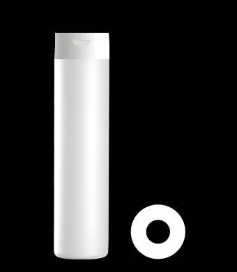 400ML SLIM TUBULAR ROUND HDPE WITH 24-410 NECK FINISH