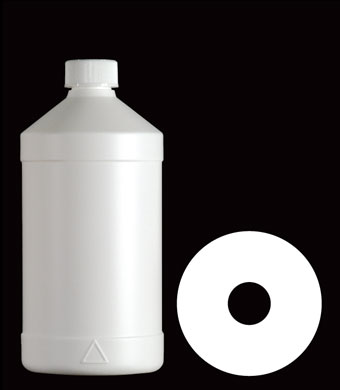 1000ML CYLINDRICAL CYLINDER HDPE WITH 28MM NECK