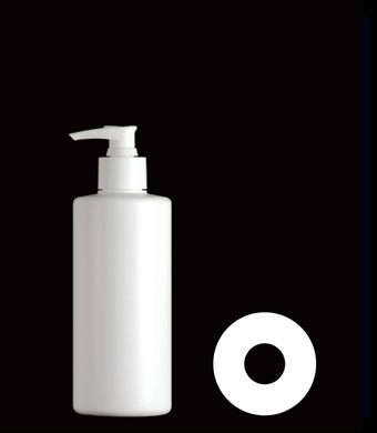 300ML SHORT TUBULAR ROUND HDPE WITH 24-410 NECK FINISH