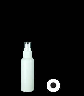 60ML TALL BOSTON ROUND HDPE WITH 20-410 NECK FINISH