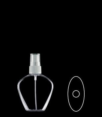 100ML VANILLA ROUND PETG WITH 20-410 NECK FINISH