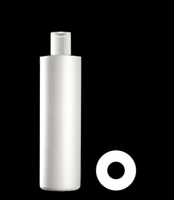 400ML TUBULAR ROUND HDPE WITH 24-410 NECK FINISH