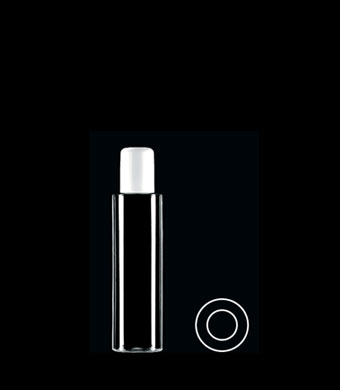 100ML SLIM TUBULAR ROUND PET WITH 20-415 NECK FINISH