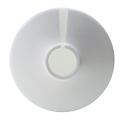 32OZ White HDPE WINDOW STRIPE ROUND - 28-410 NECK-detail image