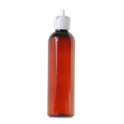 4OZ AMBER COSMO ROUND PET - 20-410-detail image