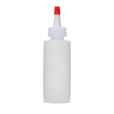 2OZ NATURAL CYLINDER ROUND LDPE PLASTIC BOTTLE -  20-410-detail image