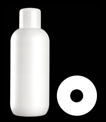 1000ML BOSTON ROUND HDPE WITH 28MM NECK