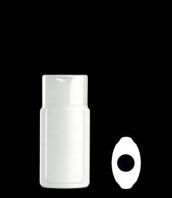 100ML AVALON OVAL HDPE WITH 23MM NECK