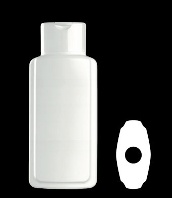 300ML AVALON OVAL HDPE WITH 23MM NECK