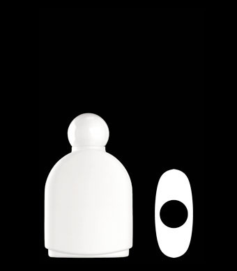 125ML CITRUS OVAL HDPE WITH 24-410 NECK FINISH