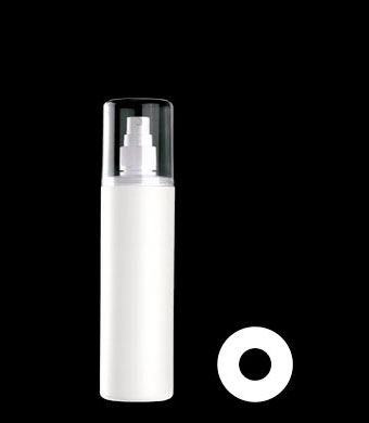 200ML NON-AEROSOL TUBULAR ROUND HDPE WITH 20MM NECK
