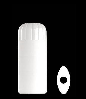 150ML OYSTER OVAL HDPE WITH 19MM NECK
