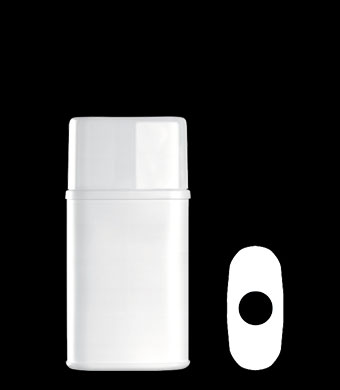 200ML MARITZ OVAL HDPE WITH 24-415 NECK FINISH