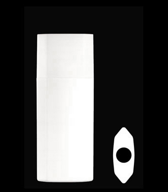 125ML HERDA OVAL HDPE WITH 20MM NECK