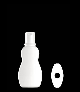 100ML CELLO OVAL HDPE WITH 20-415 NECK FINISH