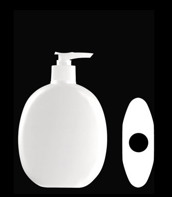 250ML SIESTA OVAL HDPE WITH 24-410 NECK FINISH