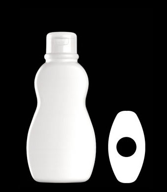 300ML CELLO OVAL HDPE WITH 32MM NECK