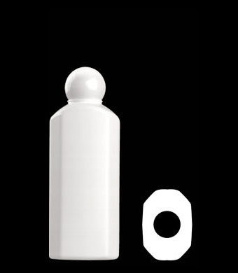 200ML SIGMA OVAL HDPE WITH 24-410 NECK FINISH