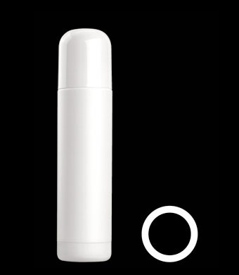 100ML AIRSPRAY ROUND HDPE WITH 34MM NECK