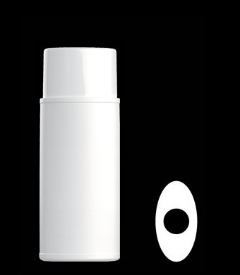 200ML COMPLETE PACK OVAL HDPE WITH 22MM NECK