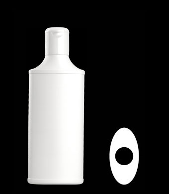 200ML COMPLETE PACK OVAL HDPE WITH 24-415 NECK FINISH