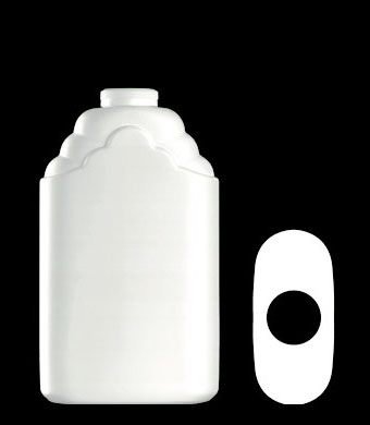 250GRAM STRATUS TALC OVAL HDPE