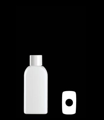 75ML SISTINE OVAL HDPE WITH 20-415 NECK FINISH