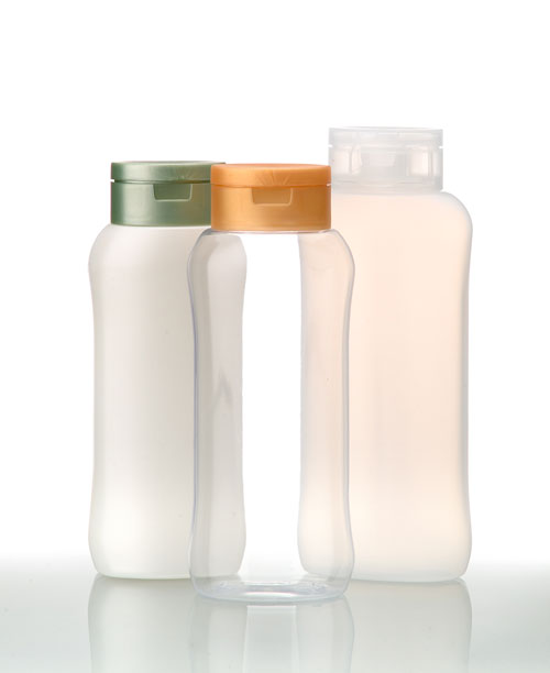 8OZ WHITE GEHE HDPE