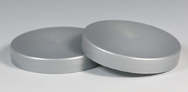 70-400 WHITE SMOOTH SIDE / SMOOTH TOP PP CONTINUOUS THREAD (CT) SCREW CAP WITH F217 LINER
