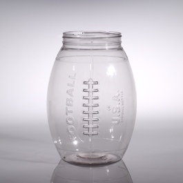 124OZ FOOTBALL SPECIALTY PET WITH 110-400 NECK FINISH