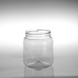 58OZ CANISTER ROUND PET WITH 110-400 NECK FINISH