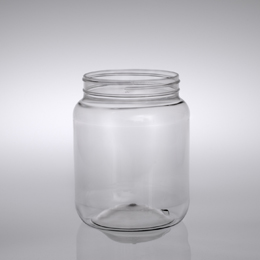 64OZ CANISTER ROUND PET WITH 110-400 NECK FINISH