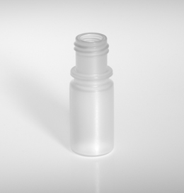 7ML WHITE LUXOR CYLINDER PP WITH 15-415 NECK FINISH