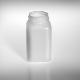 120CC WHITE PACKER ROUND HDPE WITH 38-400 NECK FINISH