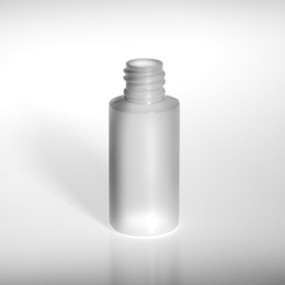 1OZ WHITE CYLINDER HDPE WITH 18-415 NECK FINISH