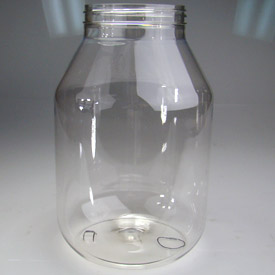 128OZ CANISTER ROUND PET WITH 100-400 NECK FINISH