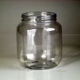 64OZ NATURAL WIDE MOUTH ROUND PVC WITH 110-400 NECK FINISH
